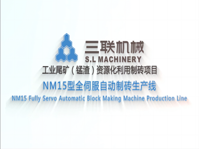 Línea de producción de máquina para fabricar bloques completamente serva automática NM15
    