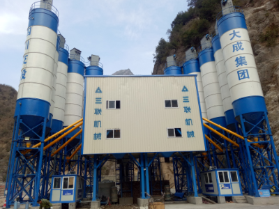 2HZS90 Concrete Batching Plant in Sichuan