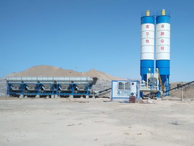 Planta dosificadora de suelo estabilizado MWCB600 en Xinjiang
