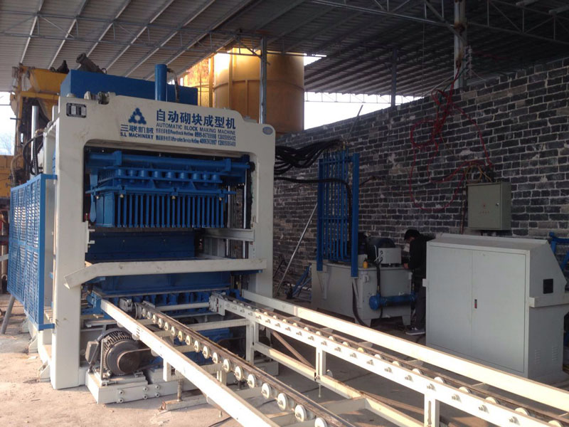 El proyecto de la máquina para fabricar ladrillos en la ciudad de Ordos, China, Asia